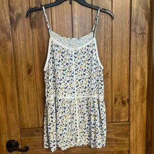 American Eagle Floral Tank Top